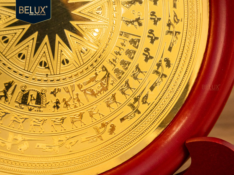 Mặt đĩa ăn mòn mặt trống bằng đồng D14